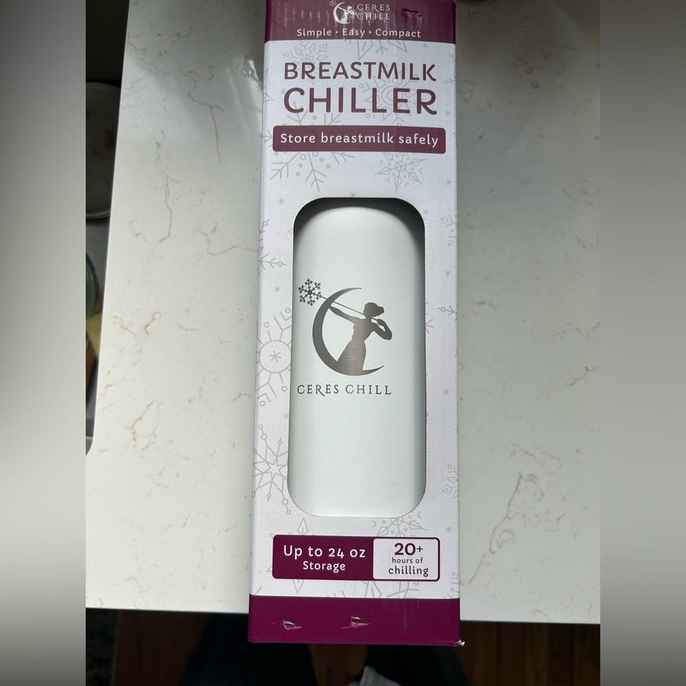 New Ceres Chill Breastmilk Chiller - White